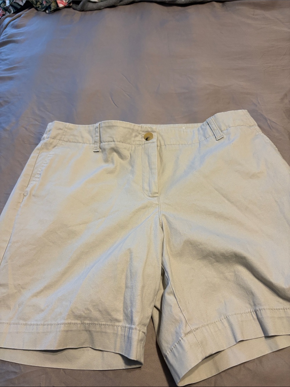 Talbots Light Beige Women's Bermuda Shorts